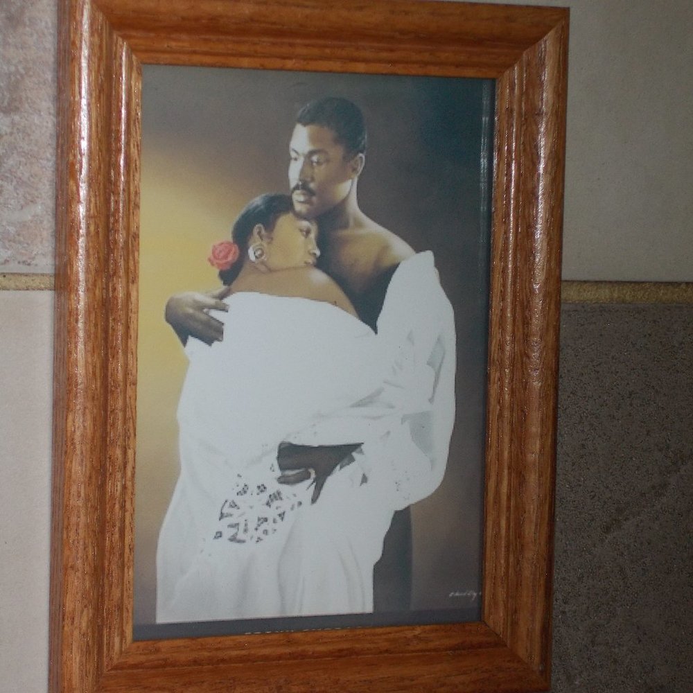 EUC, Couple print framed